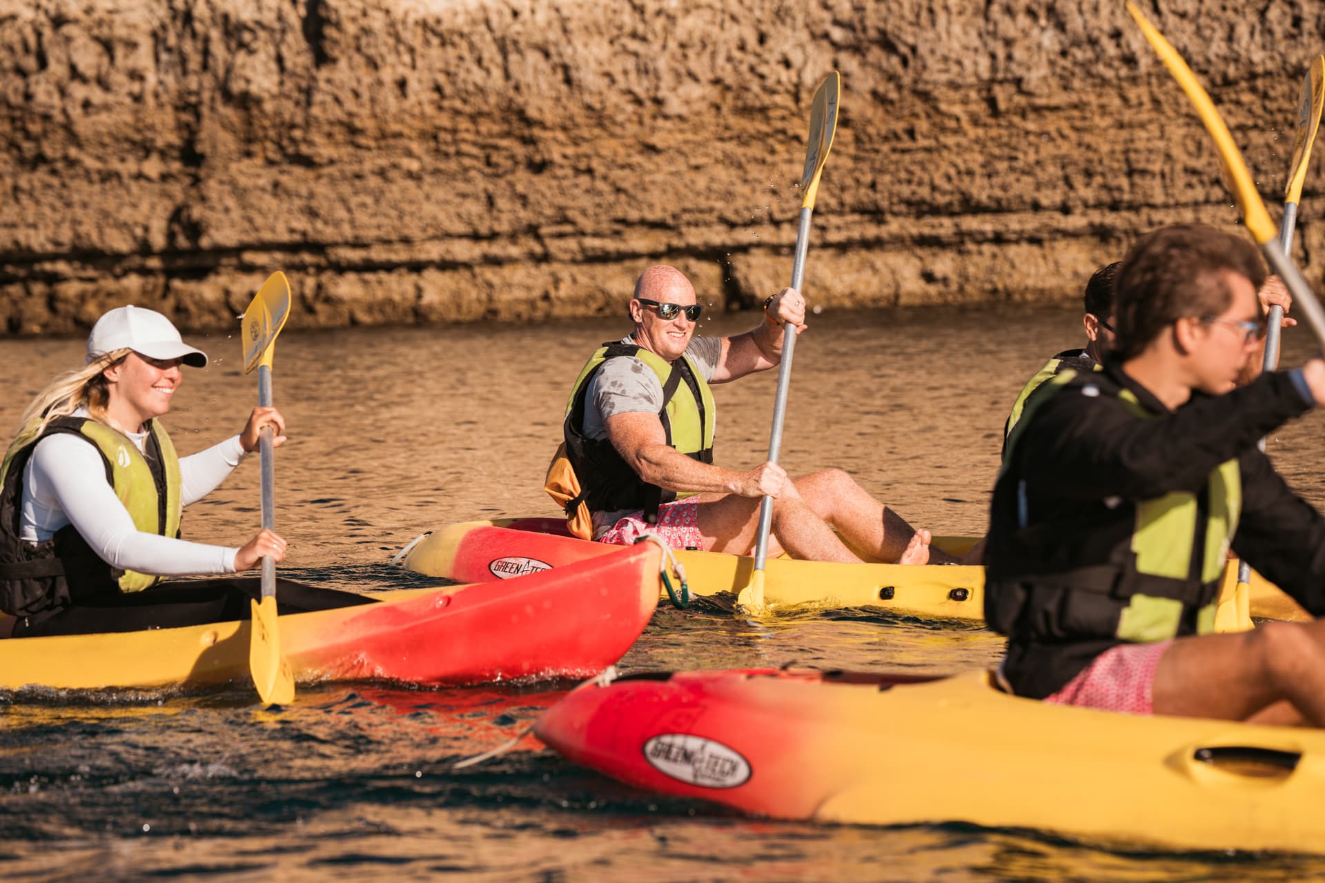 Kayak tour in Benagil cave
