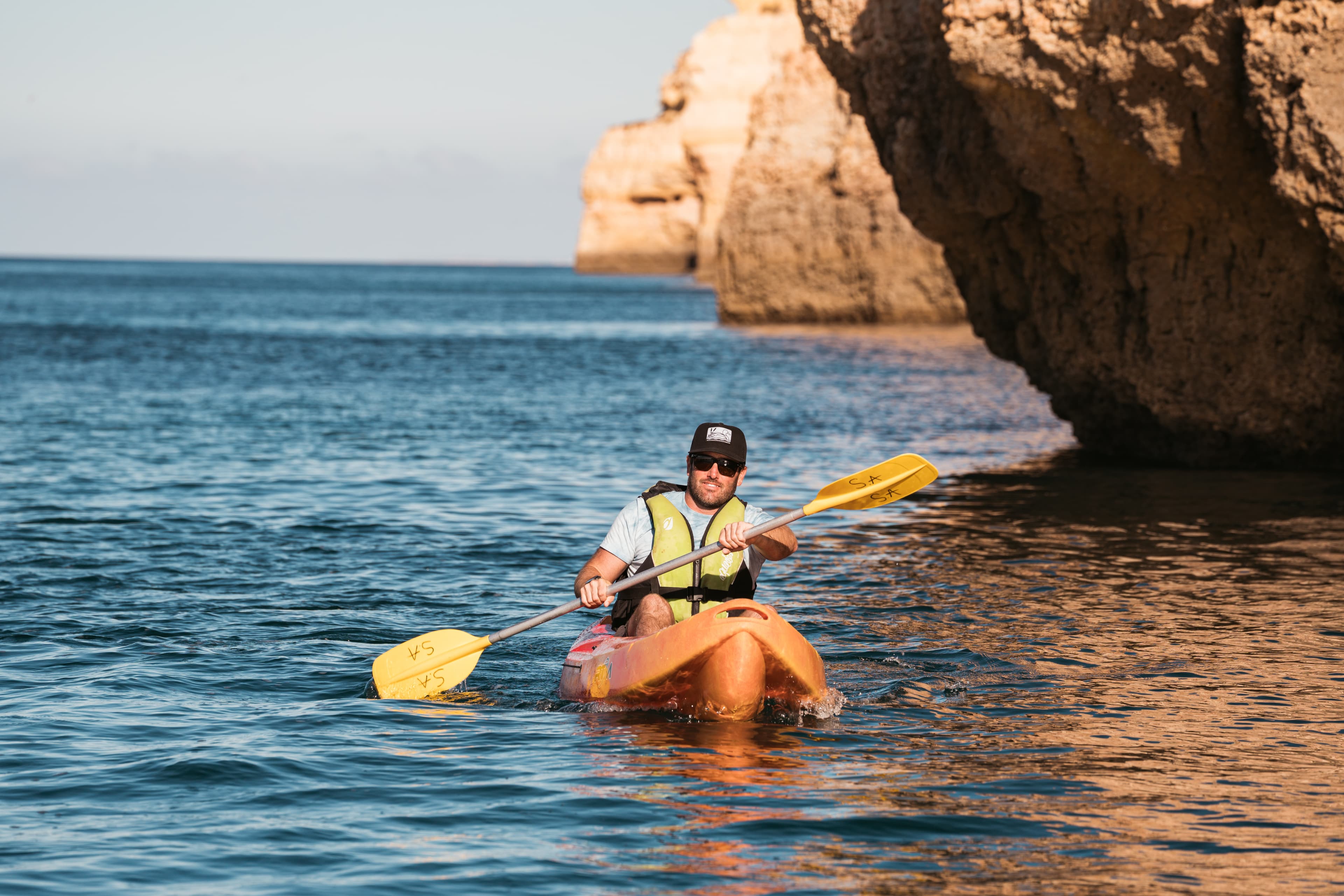 benagil cave kayak tour