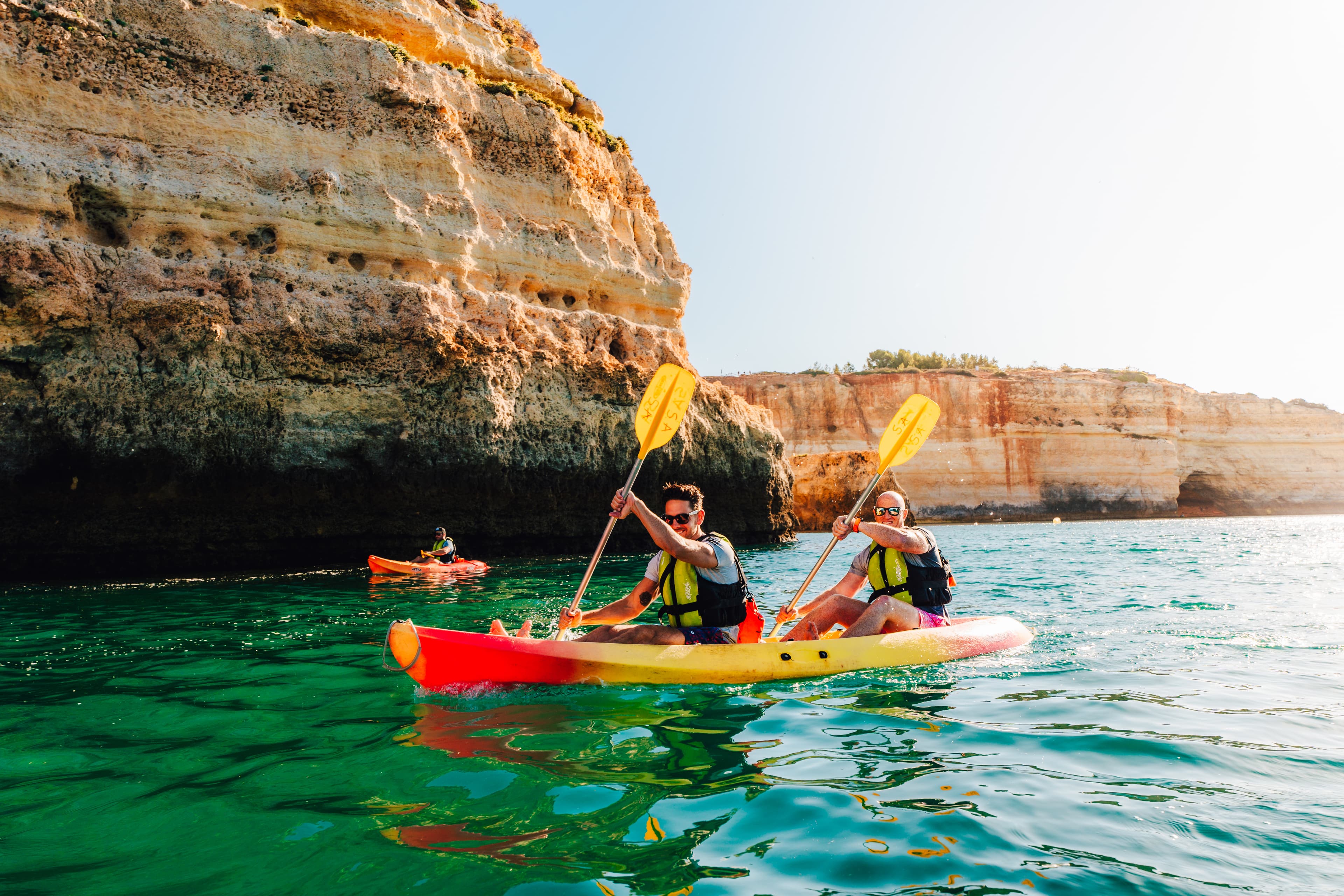 benagil cave kayak tour